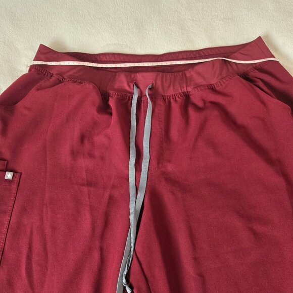 Figs Technical Collection Kade Scrub Pants Burgundy 4XL - Picture 13 of 14